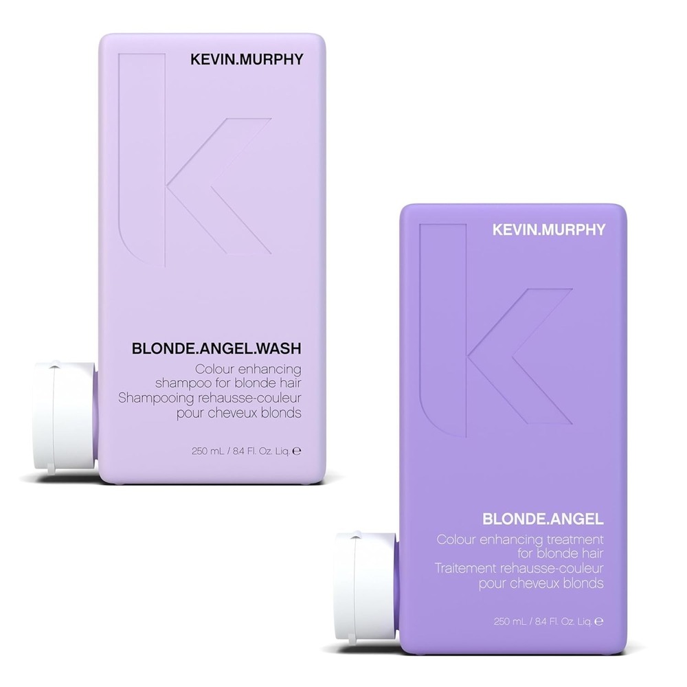 Kevin Murphy Blonde Angel Wash Shampoo and Rinse Conditioner 250ml 8.4oz Set